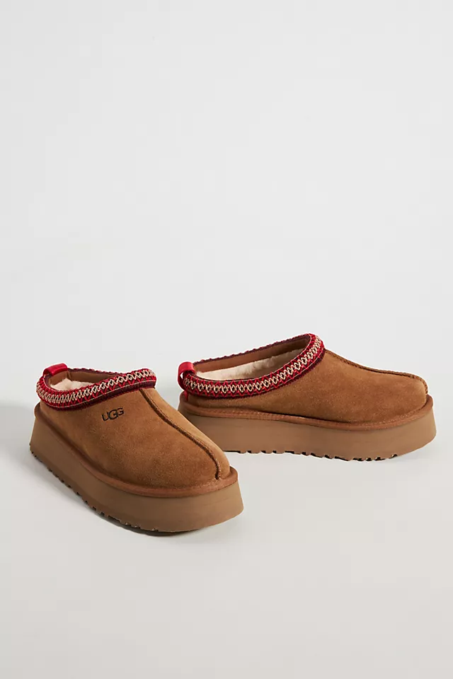 UGG Tazz Platform Slippers HONEY