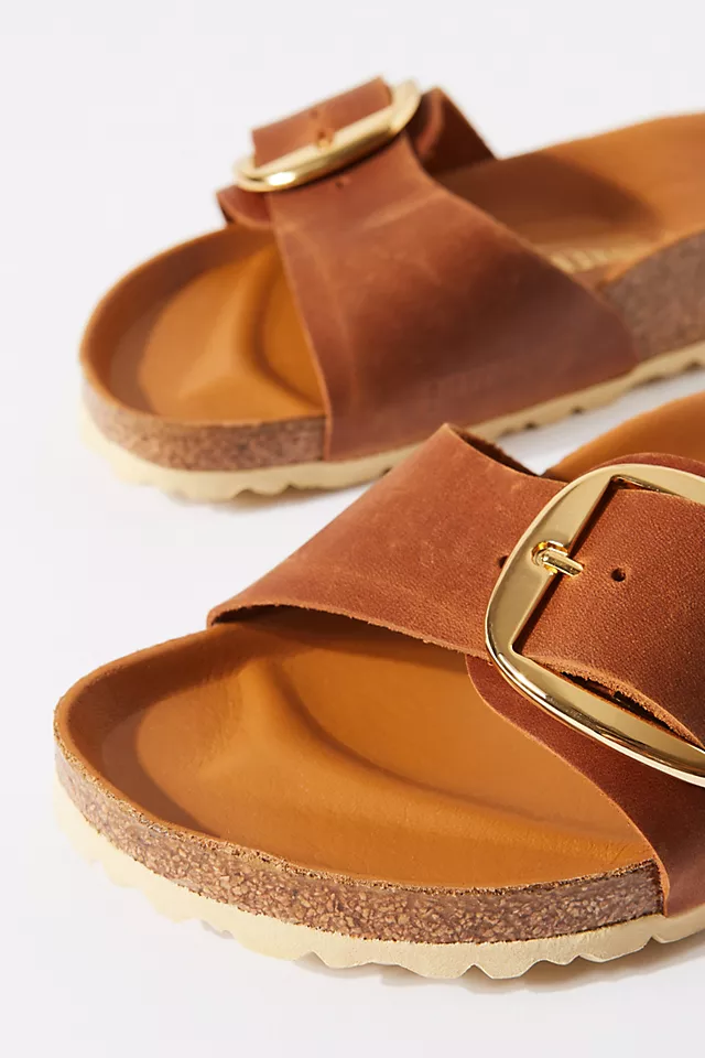 Birkenstock Madrid Big Buckle Sandals HONEY