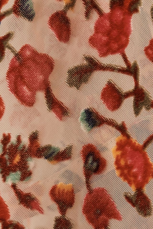 Aratta Bird Long Printed Kimono IVORY MULTI