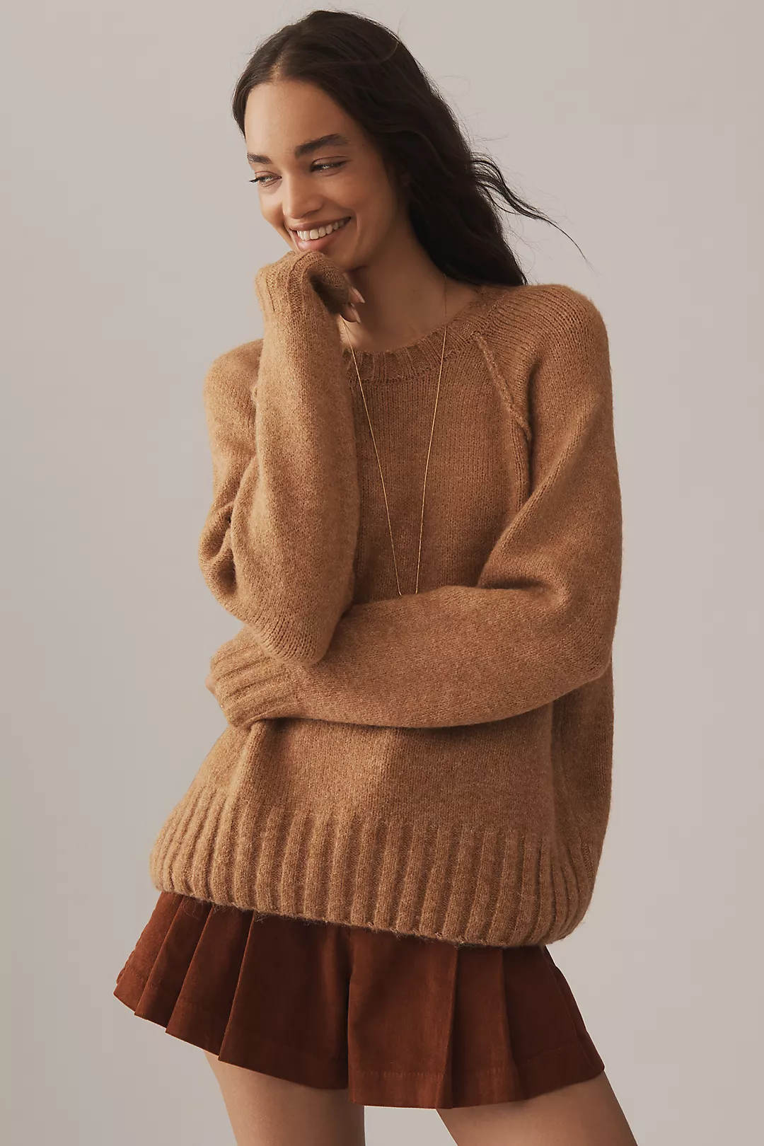 The Cline Chunky Crew-Neck Sweater