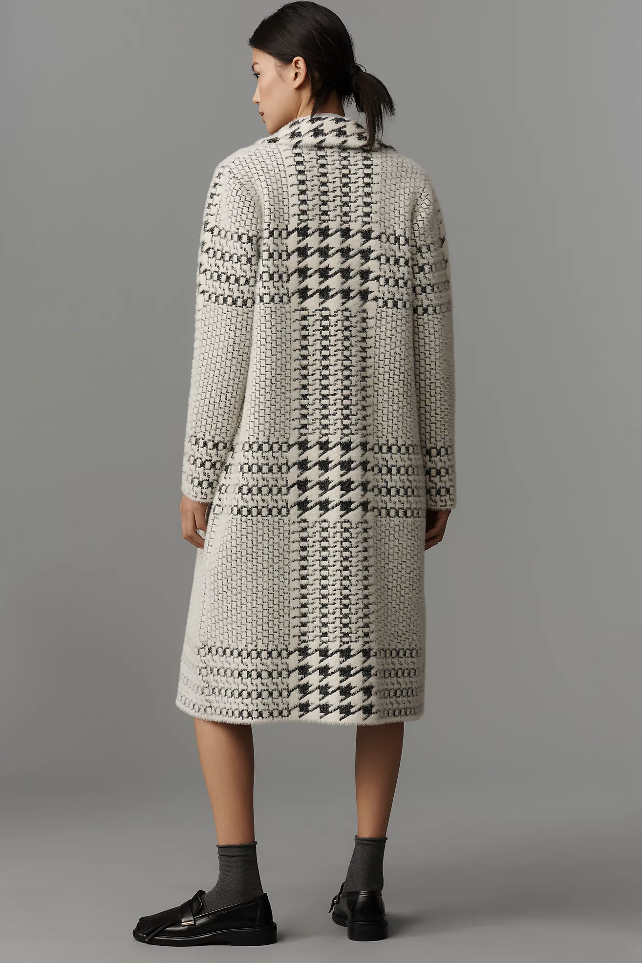 NVLT Knit Button-Front Coat