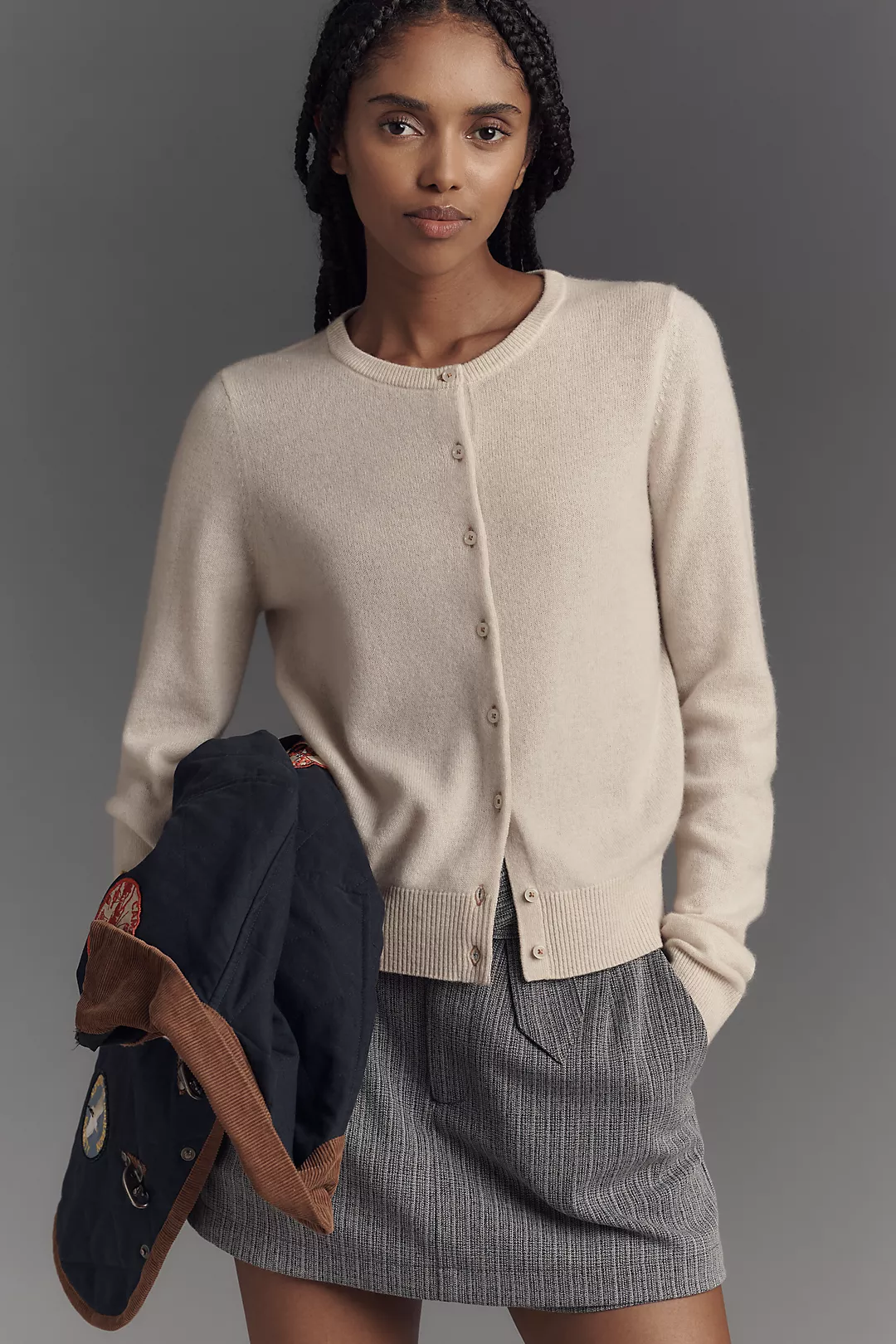 The Juliet Cashmere Cardigan Sweater