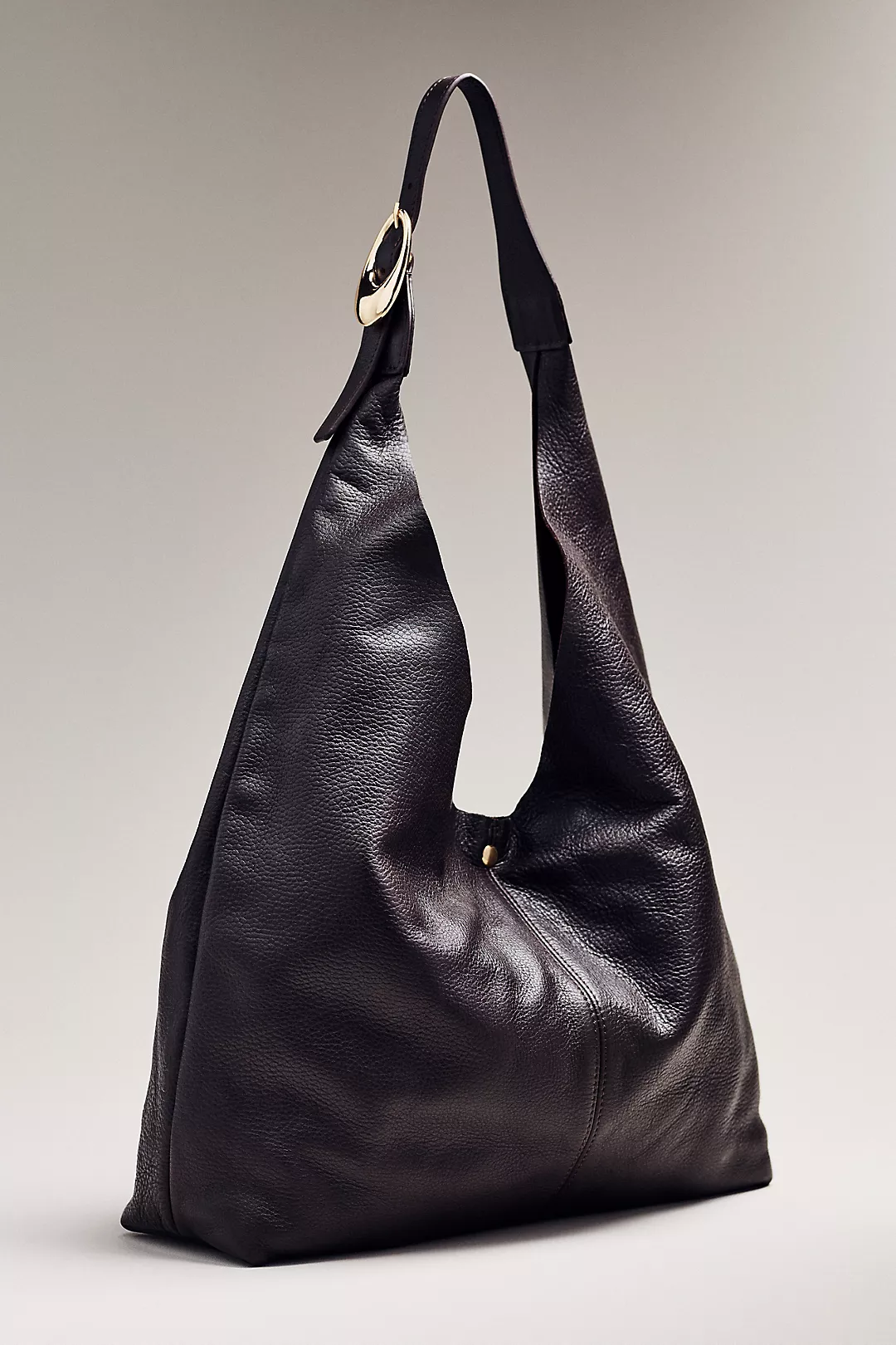 The Love Knot Slouchy Leather Bag: Buckle Edition