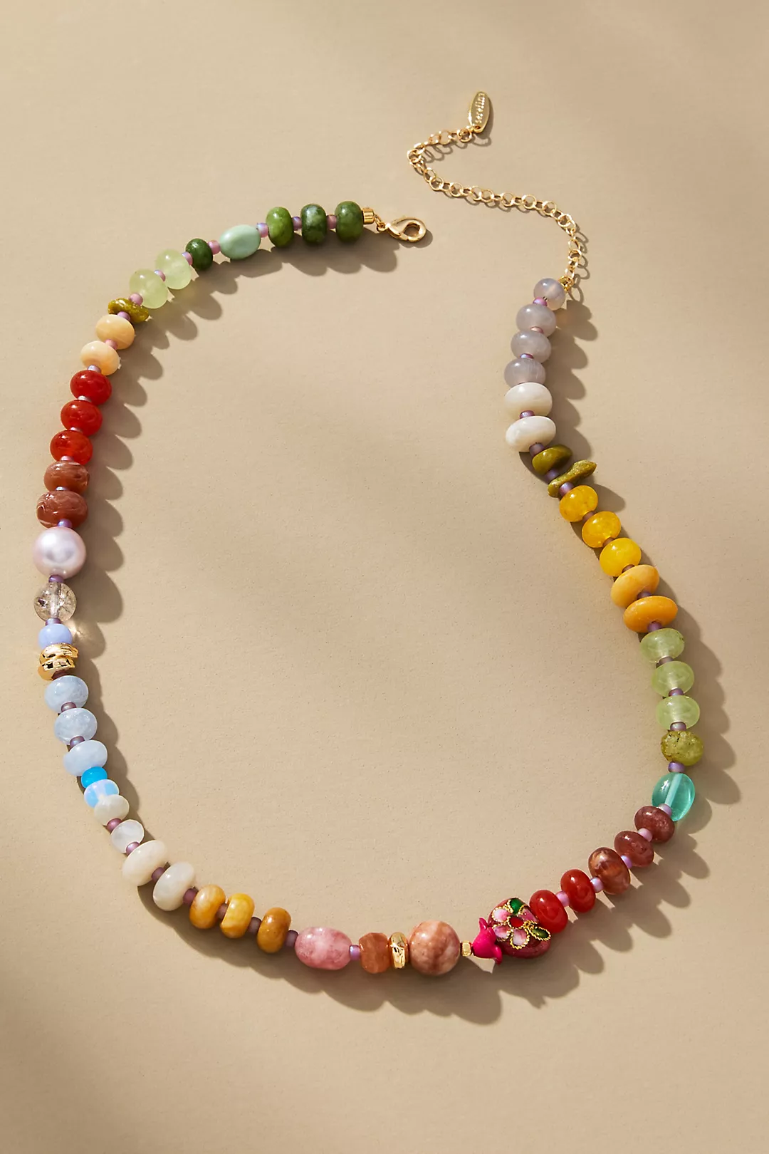 Rainbow Stone Necklace