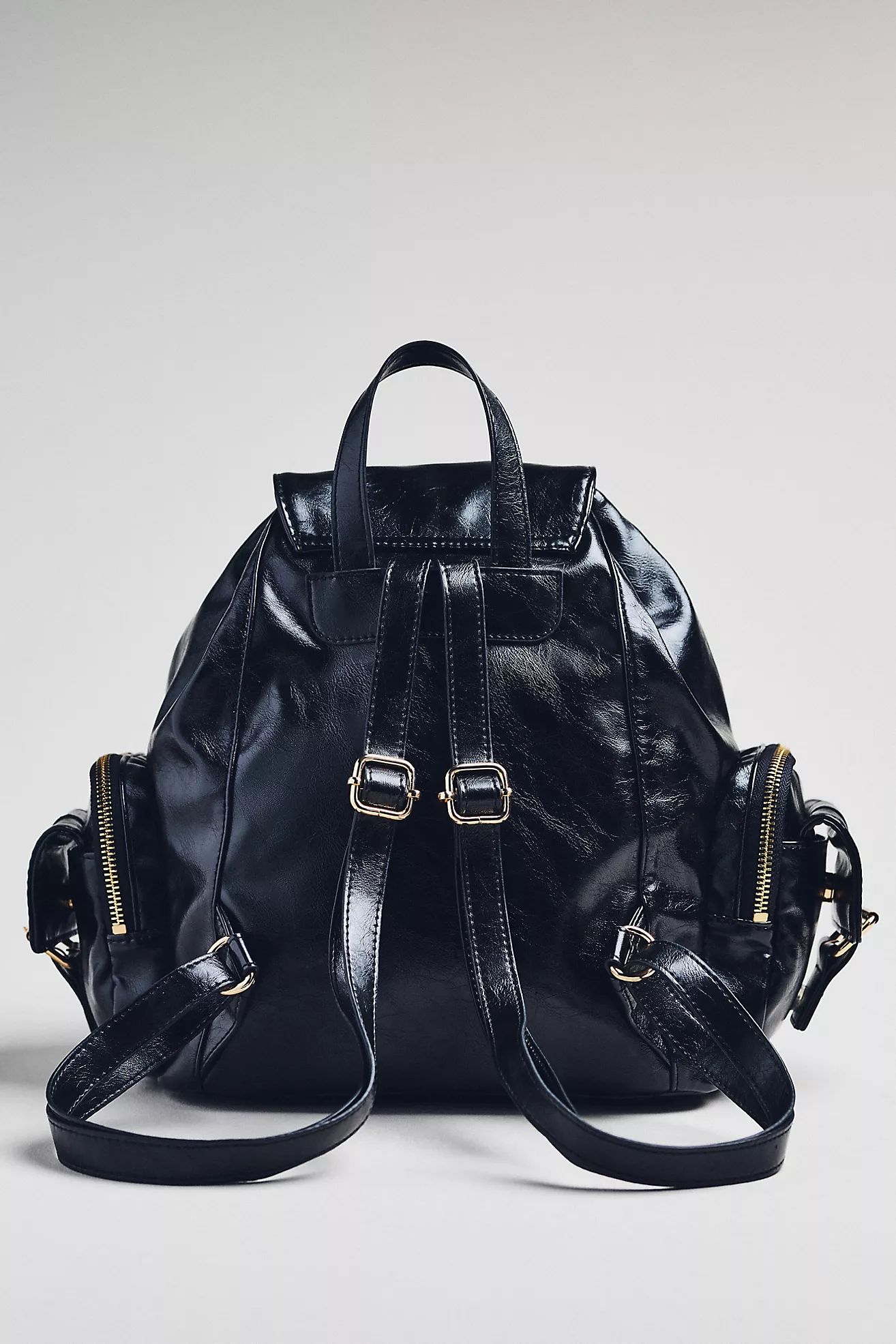 By Anthropologie Faux-Leather Backpack