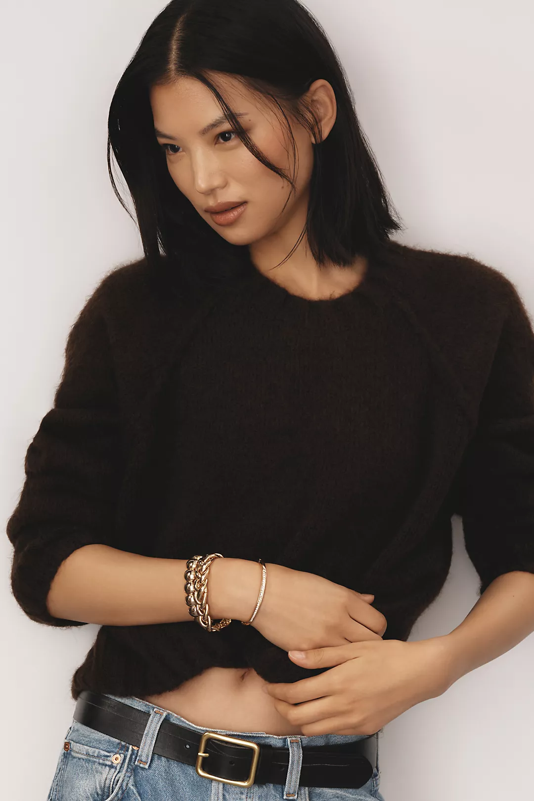 The Cline Chunky Crew-Neck Sweater