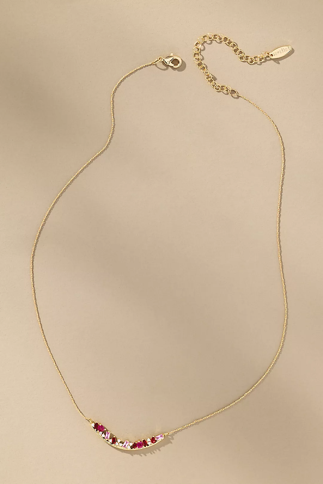 Birthstone Bar Necklace