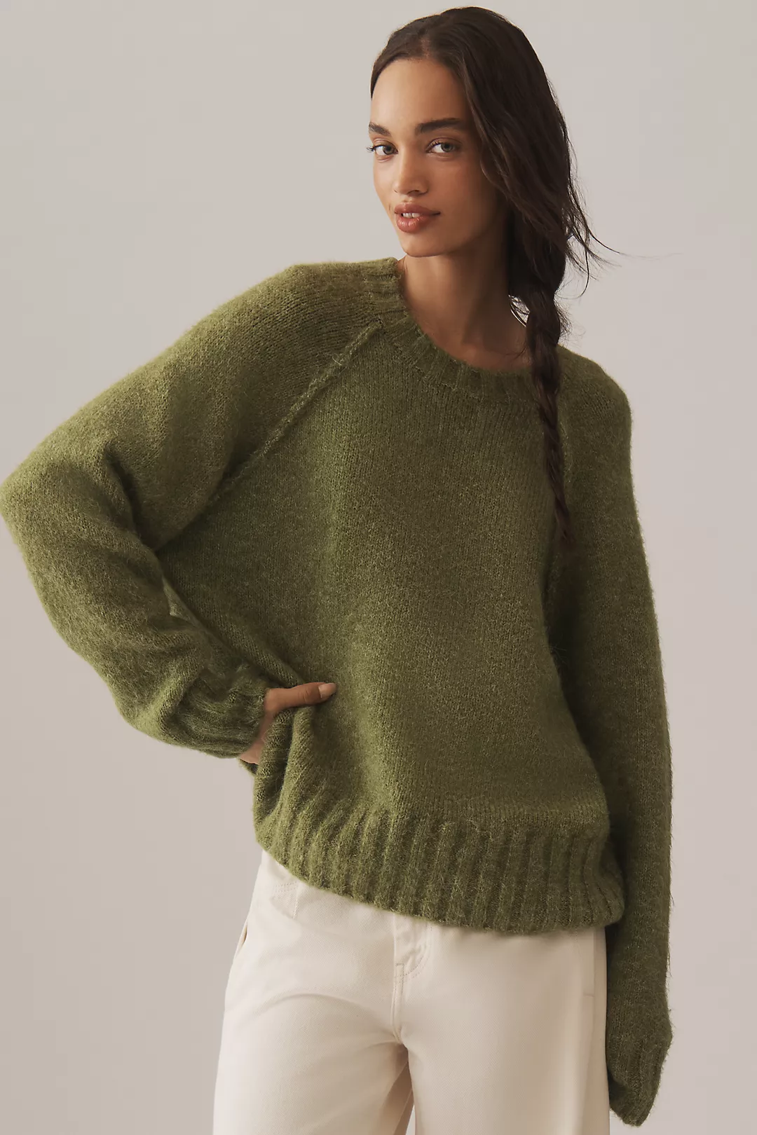 The Cline Chunky Crew-Neck Sweater
