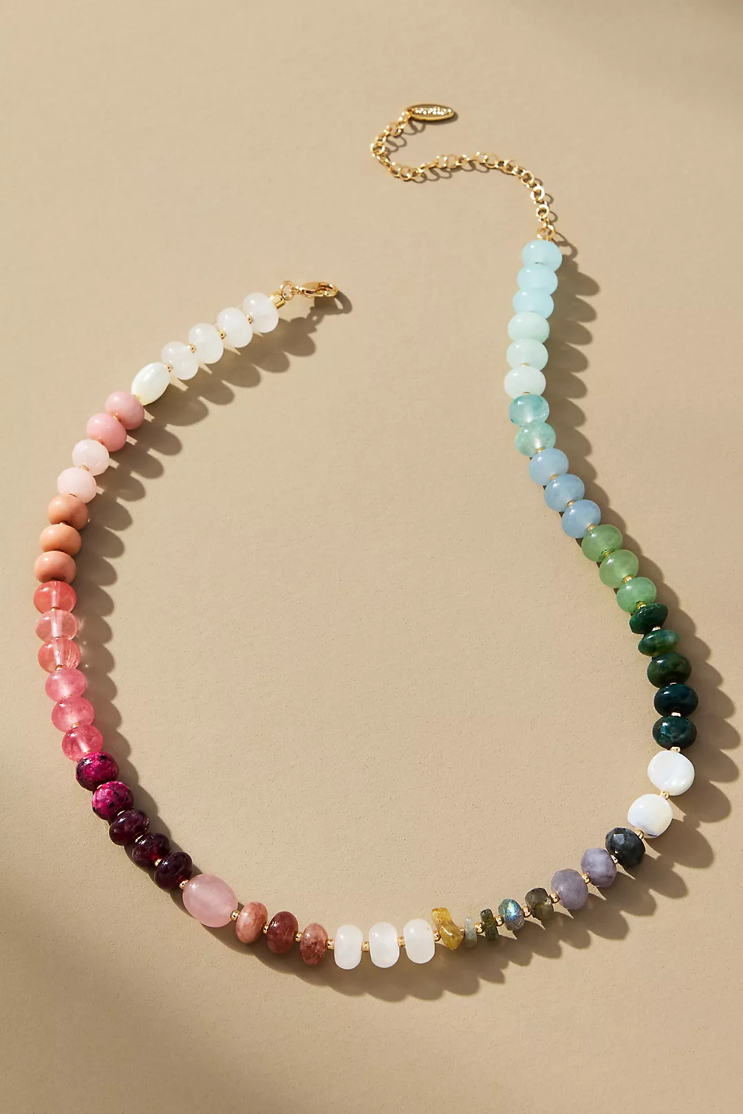 Rainbow Stone Necklace
