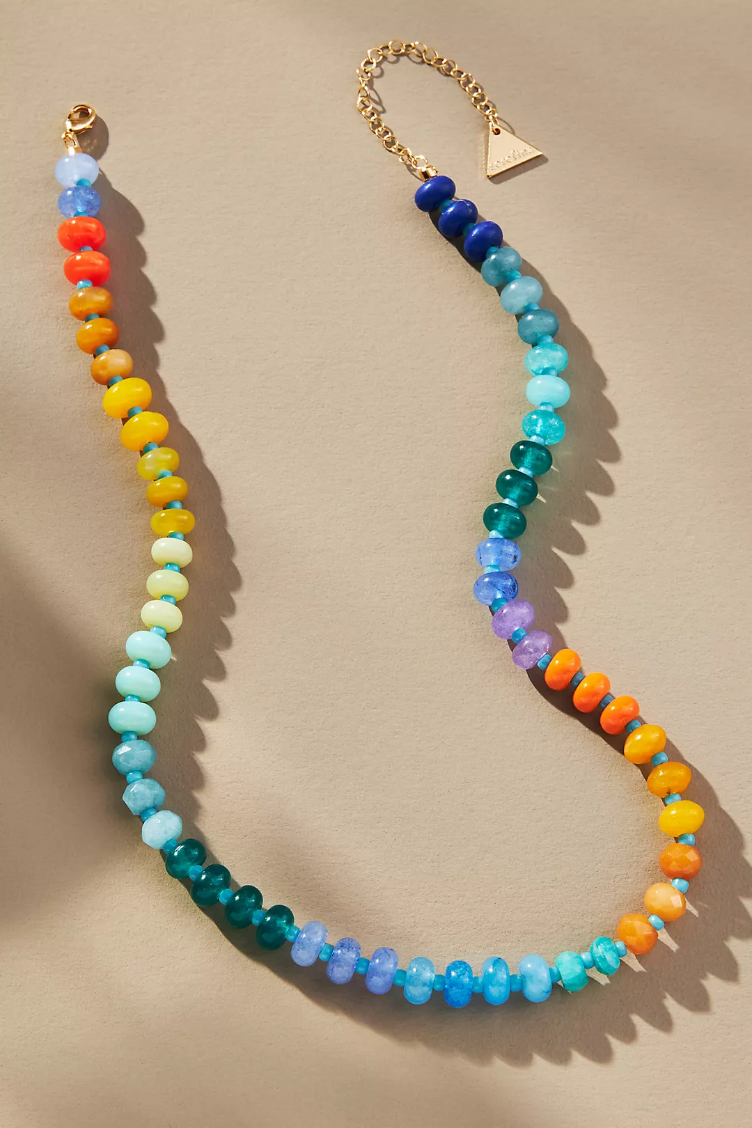 Rainbow Stone Necklace